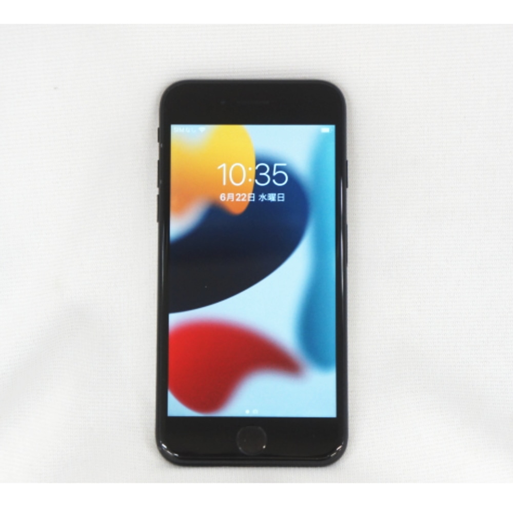 [中古B]MNCE2J/A iPhone 7 ブラック (au)(SIMロック解除済) [32GB]