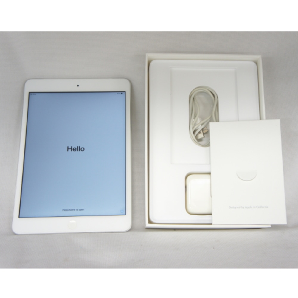 [中古B]iPad mini 2 Retinaディスプレイ Wi-Fi+Cellular ME814J/A シルバー (docomo) [16GB]
