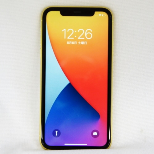 [中古C]iPhone11 MWLW2J/A イエロー (ネットワーク利用制限△) (au) [64GB]