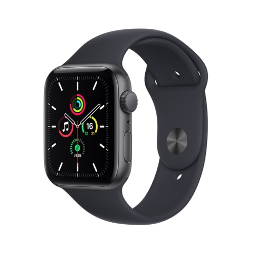 [おすすめ]Apple Watch SE GPSモデル 44mm MKQ63J/A ミッドナイトスポーツバンド