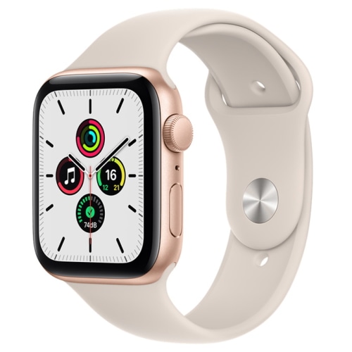 [おすすめ]Apple Watch SE GPSモデル 44mm MKQ53J/A スターライトスポーツバンド