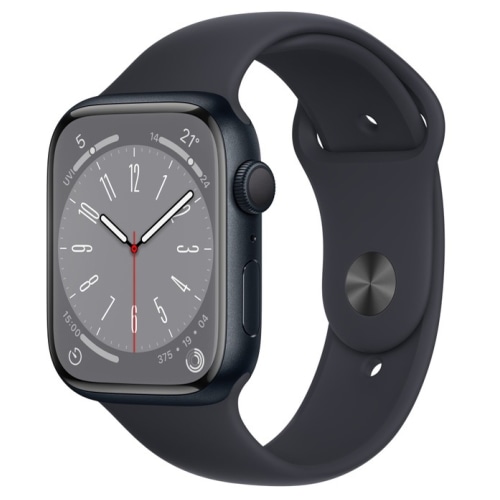 [おすすめ]Apple Watch Series 8 GPSモデル 45mm MNP13J/A ミッドナイトスポーツバンド