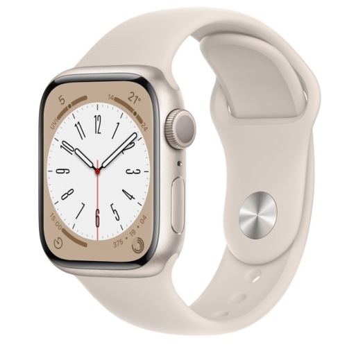 Apple Watch Series 8 GPSモデル 41mm MNP63J/A スターライトスポーツバンド
