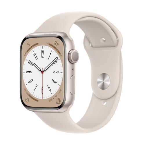 Apple Watch Series 8 GPSモデル 45mm MNP23J/A スターライトスポーツバンド