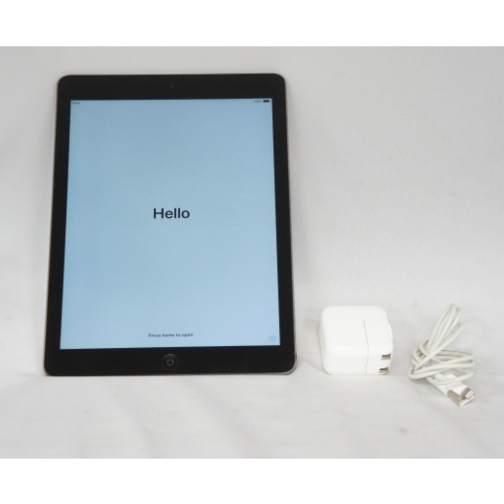 [中古B]iPad Air Wi-Fiモデル MD785LL/A スペースグレイ [16GB]