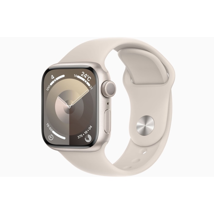 Apple Watch Series 9 GPSモデル 41mm MR8U3J/A スターライトスポーツバンド M/L