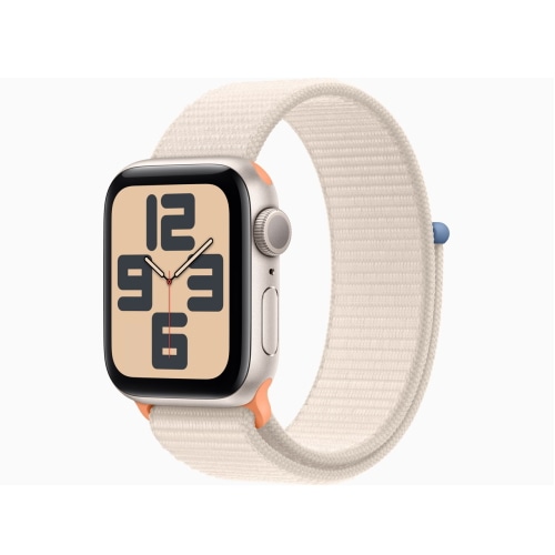 Apple Watch SE 第2世代 GPSモデル 40mm MR9W3J/A スターライトスポーツループ