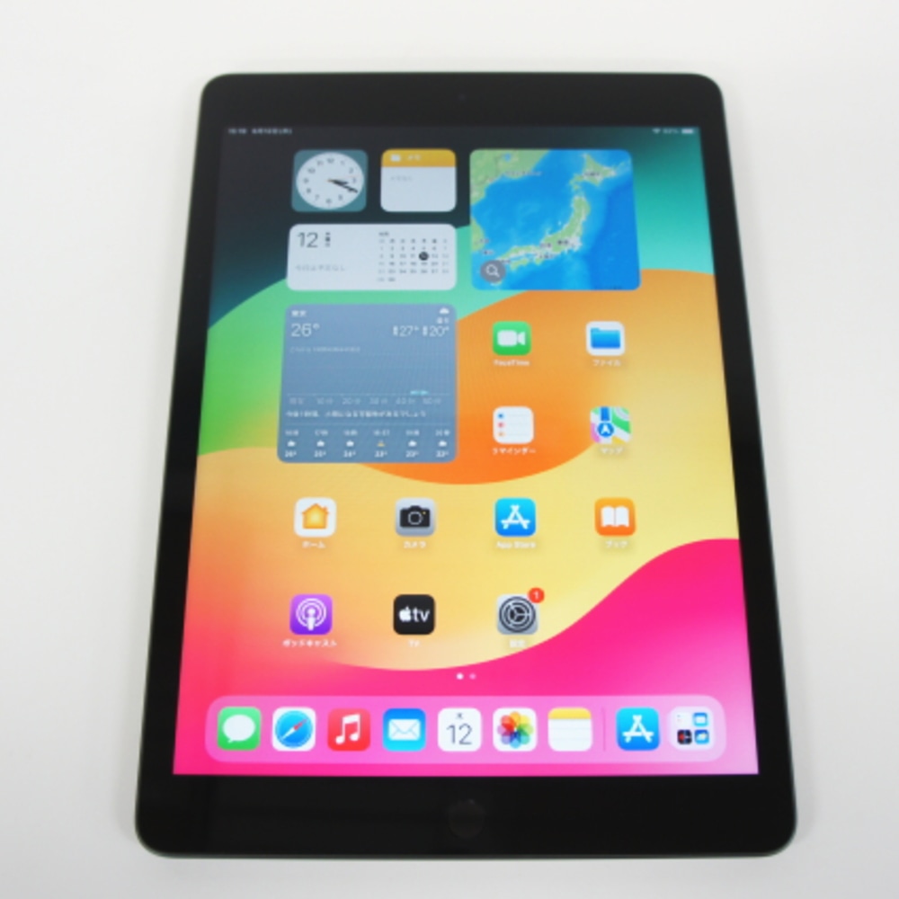 [中古B]iPad 10.2インチ 第9世代 Wi-Fi 2021年秋モデル MK2K3J/A スペースグレイ [64GB]