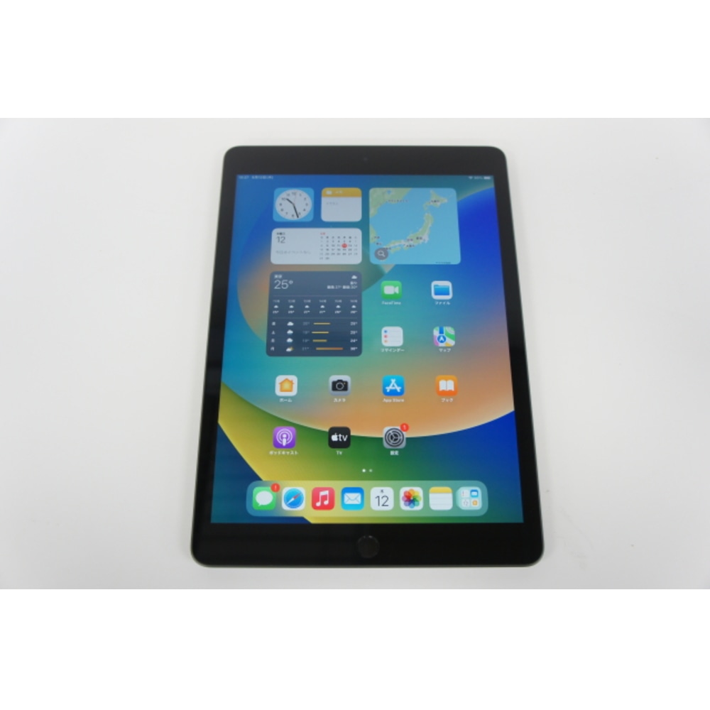 [中古B]iPad 10.2インチ 第9世代 Wi-Fi 2021年秋モデル MK2K3J/A スペースグレイ [64GB]