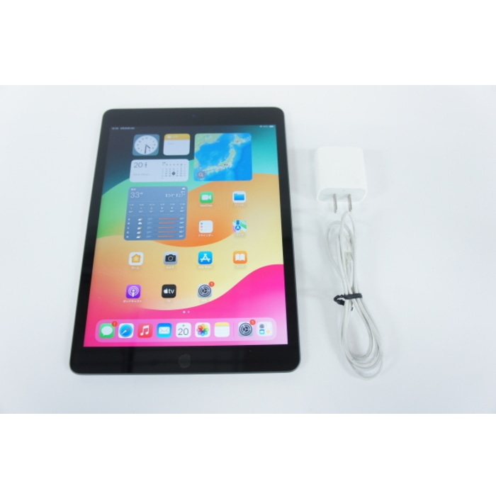 [中古B]iPad 10.2インチ 第9世代 Wi-Fi 2021年秋モデル MK2K3J/A スペースグレイ (2527800053558) [64GB]