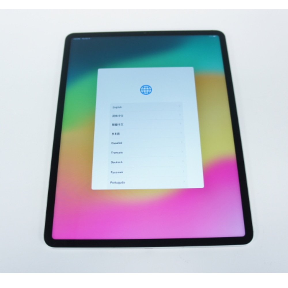 [中古B]iPad Pro 12.9インチ 第6世代 Wi-Fi+Cellular 2022年秋モデル MP213J/A シルバー (au)(SIMロック解除済み) [256GB]