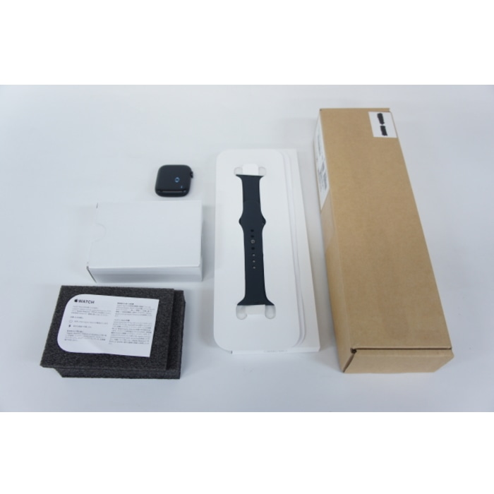 [中古A] Apple Watch Series9 GPS+Cellularモデル 45mm 3M597J/A ミッドナイトスポーツバンド S/M (バッテリー最大容量95%)(店頭展示モデル)