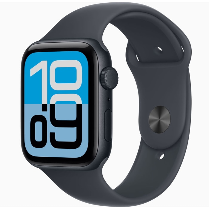 Apple Watch SE 3 GPSモデル 44mm MEHQ4J/A ミッドナイトスポーツバンド M/L