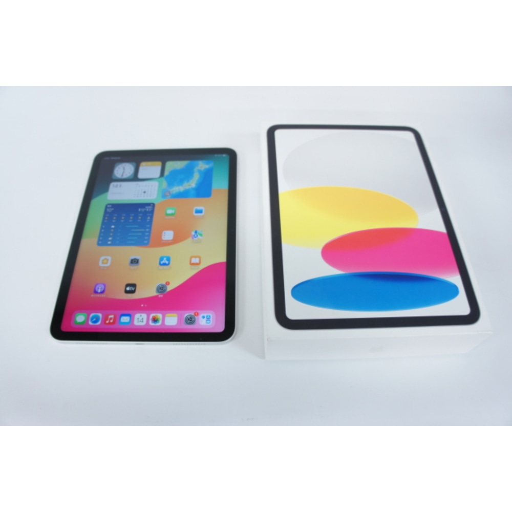[中古B]iPad 10.9インチ 第10世代 Wi-Fi 2022年秋モデル MPQ03J/A シルバー [64GB]