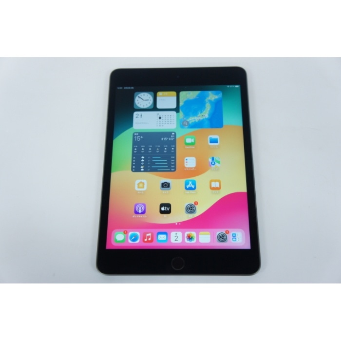 [中古B]iPad mini 7.9インチ 第5世代 Wi-Fi 2019年春モデル MUQW2J/A スペースグレイ [64GB]