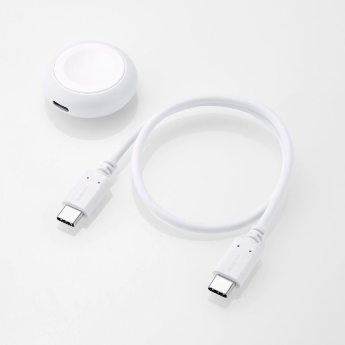 [取寄10]Apple Watch磁気充電アダプター MPA－AWCDFCQWH ホワイト [1個][4549550341356]