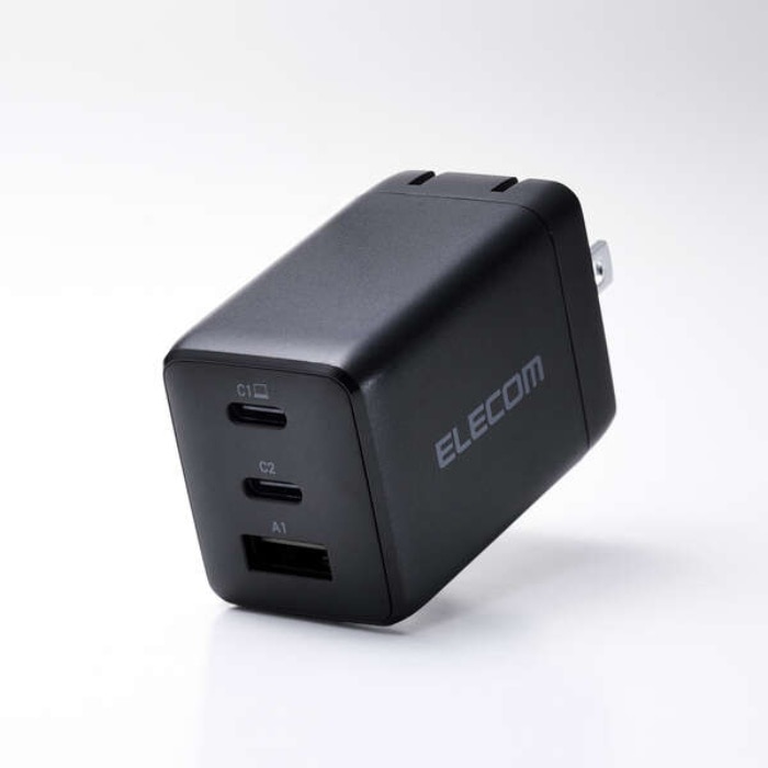 [取寄10]USB67W AC急速充電器 ACDC－PD10367BK ブラック [1個][4549550367431]