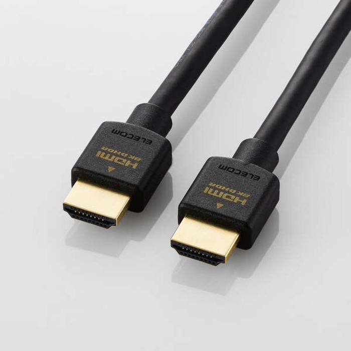 [箱難ありB]DH-HD21E20BK2 ブラック (ウルトラハイスピードHDMI(R)ケーブル)
