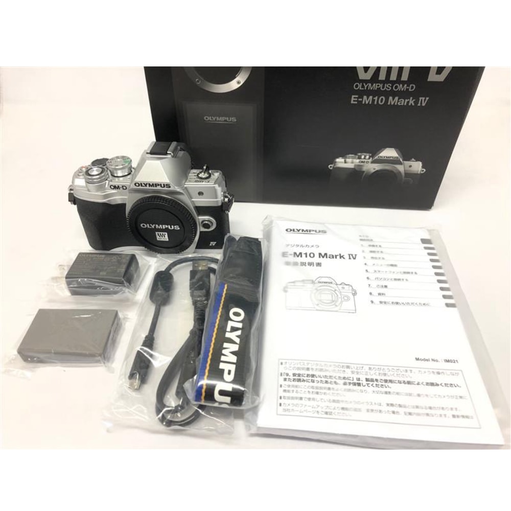 展示品B]OM-D E-M10 Mark IV EZダブルズームキット シルバー: PCボンバー