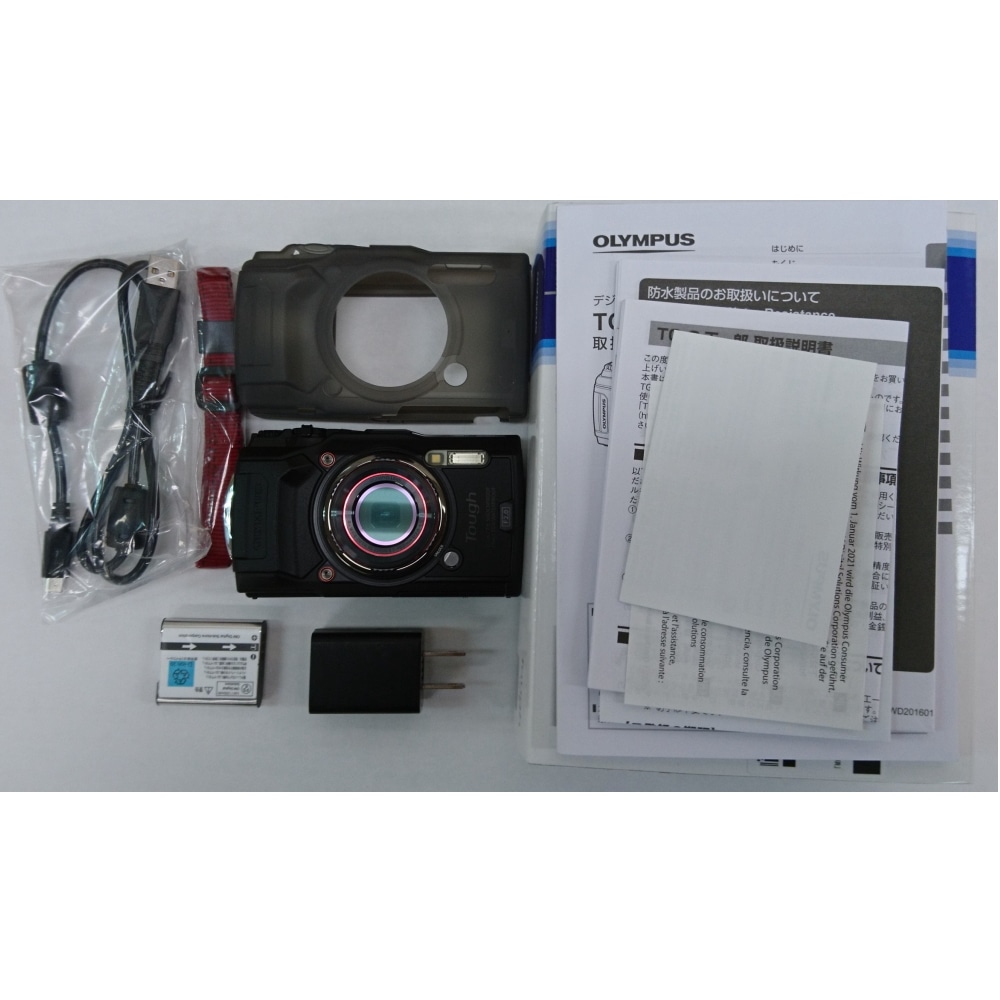中古B]OLYMPUS Tough TG-6 工一郎 ブラック: PCボンバー