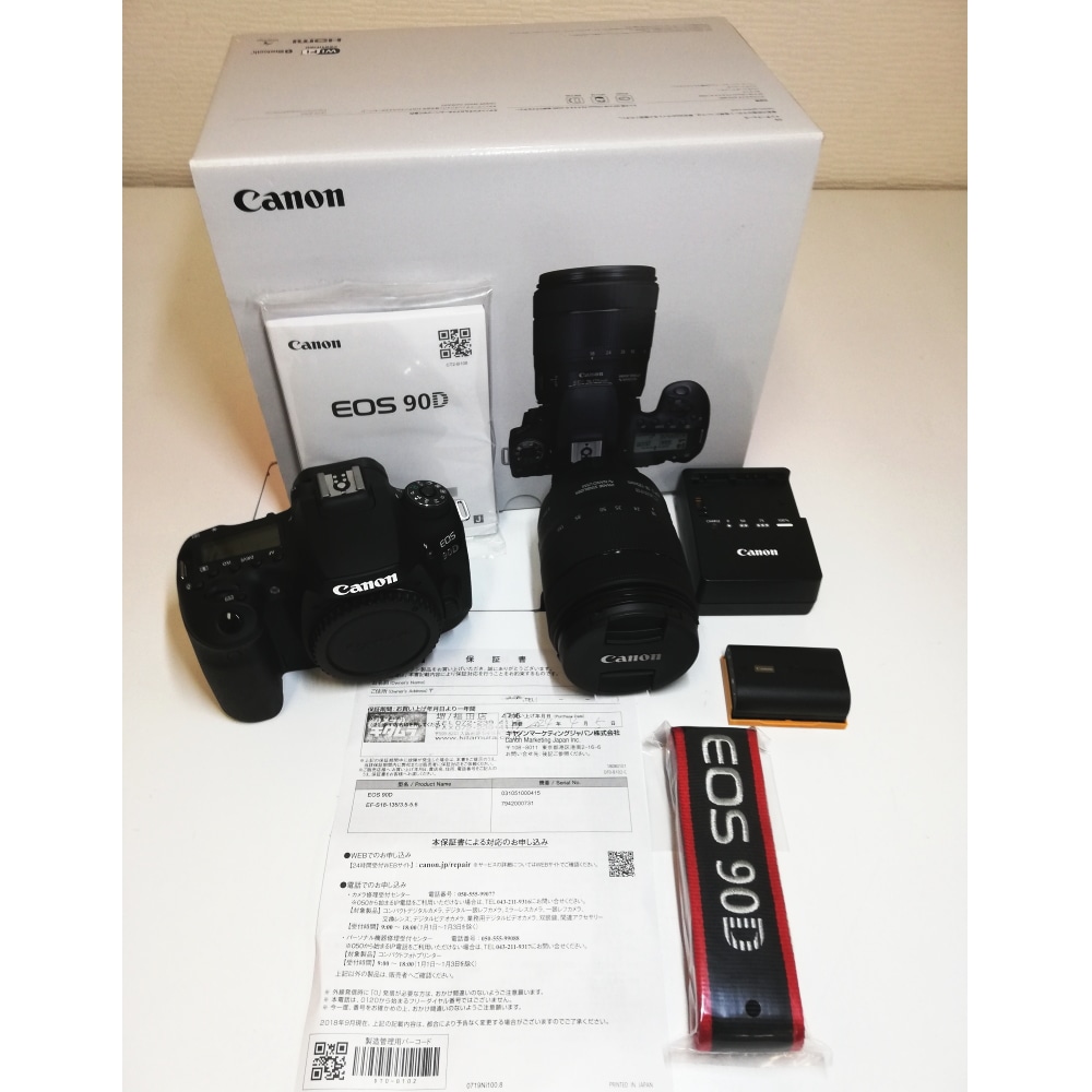 中古A]EOS 90D EF-S18-135 IS USM レンズキット EOS 90D EF-S18-135 IS  