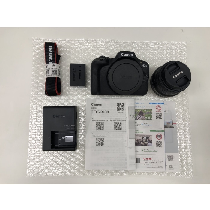 [中古B]EOS R100 RF-S18-45 IS STM レンズキット