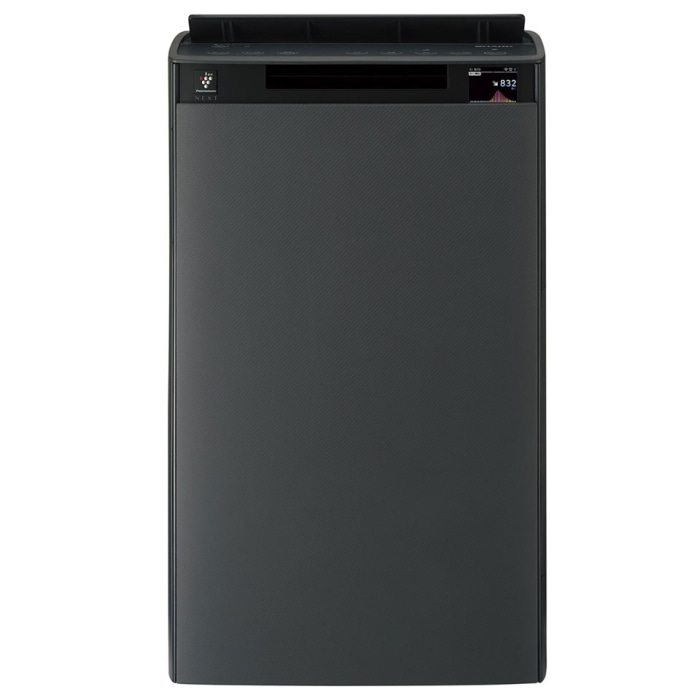 [箱難ありC]KI-TX75-H グレー系 床置き型プラズマクラスター加湿空気清浄機