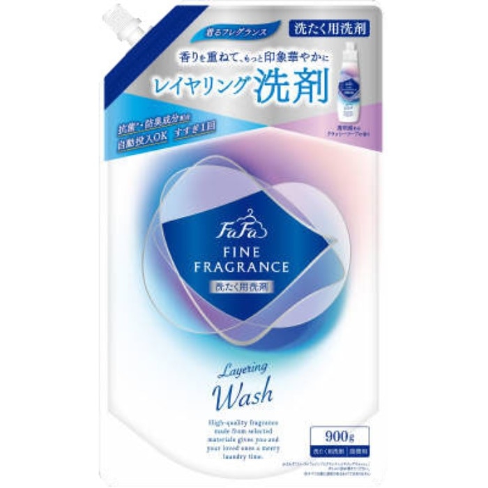 ファーファ ファインフレグランス レイヤリングウォッシュ 替 900g
