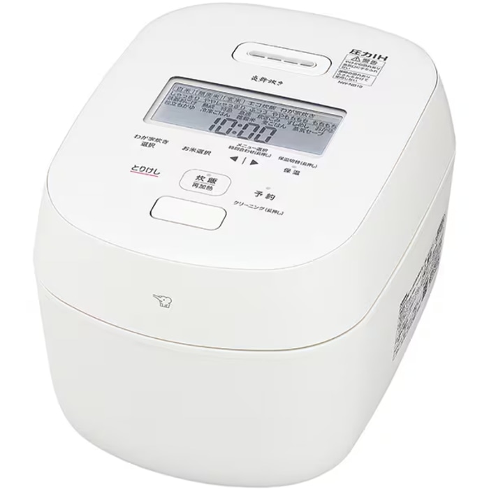 [箱難ありC]炎舞炊き NW-NB10-WA ホワイト