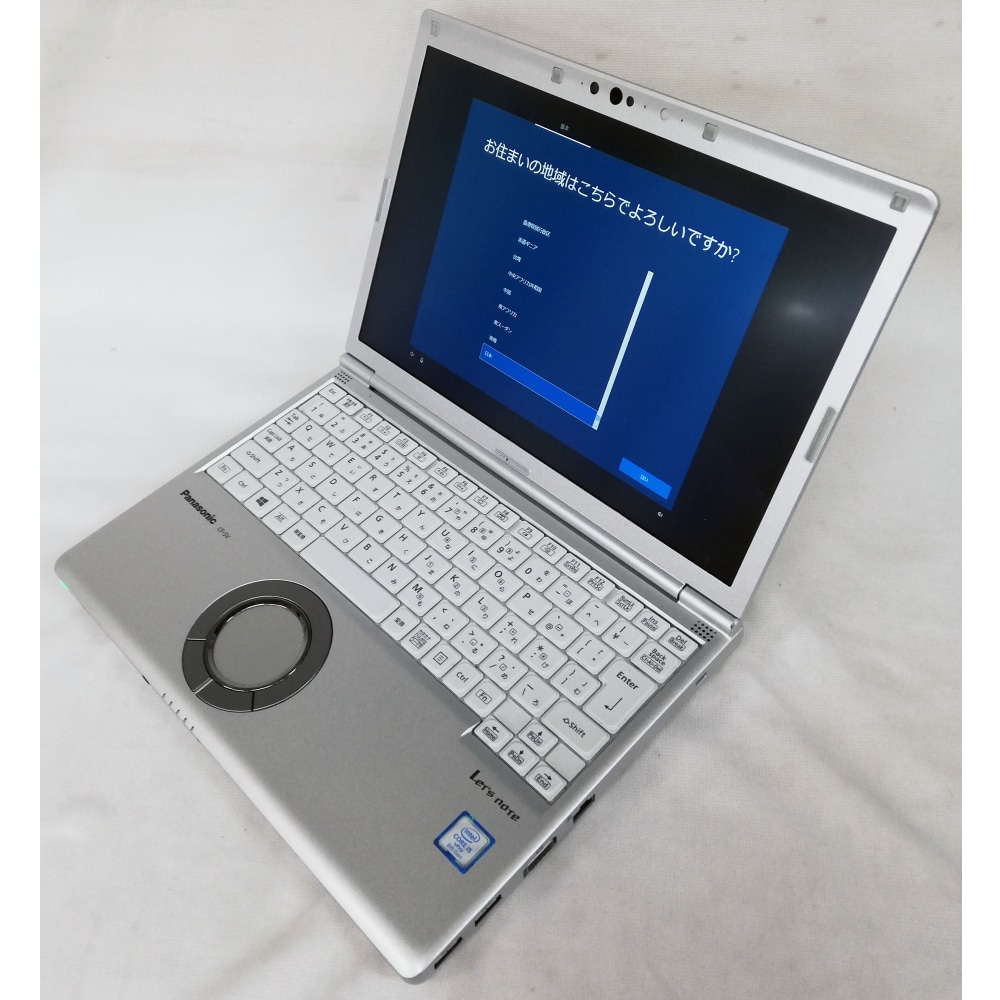 [中古C]Let’s note SV7 CF-SV7RDAVS  (Core i5-8350U/8GB/256GB/12.1インチ/DVDスーパーマルチ/Win10)