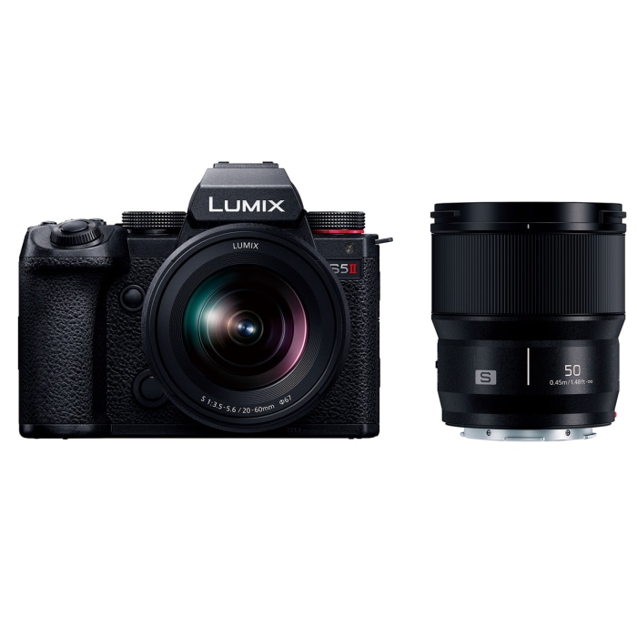 LUMIX ダブルレンズキット DC-S5M2W ブラック