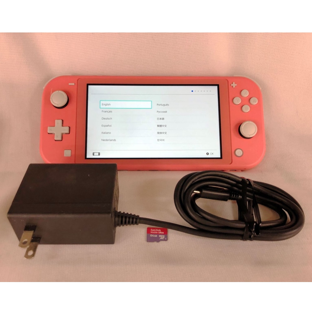 [中古A]Nintendo Switch Lite HDH-S-PAZAA コーラル: PCボンバー
