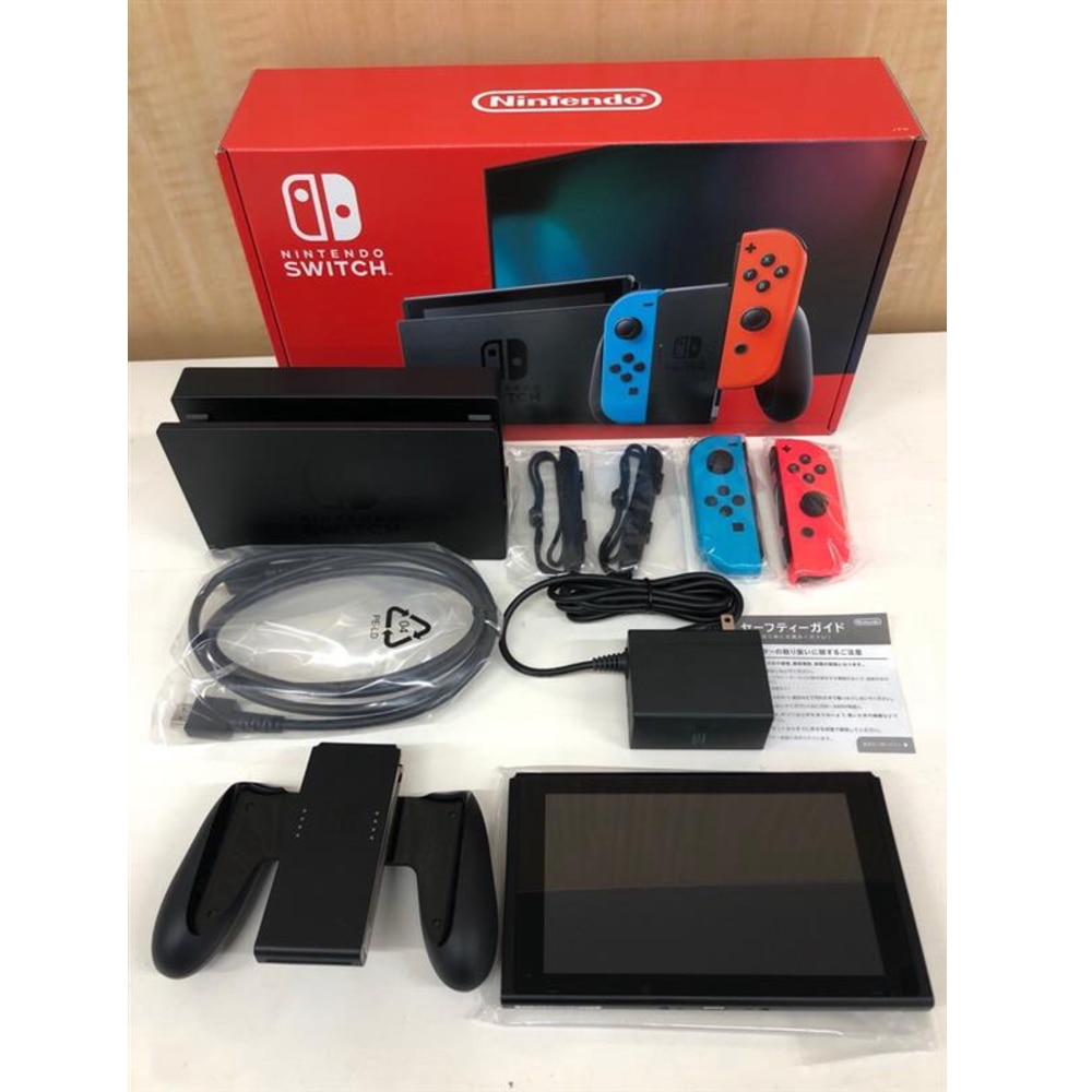 [中古A]Nintendo Switch HAD-S-KABAA ネオンブルー/ネオンレッド: PCボンバー