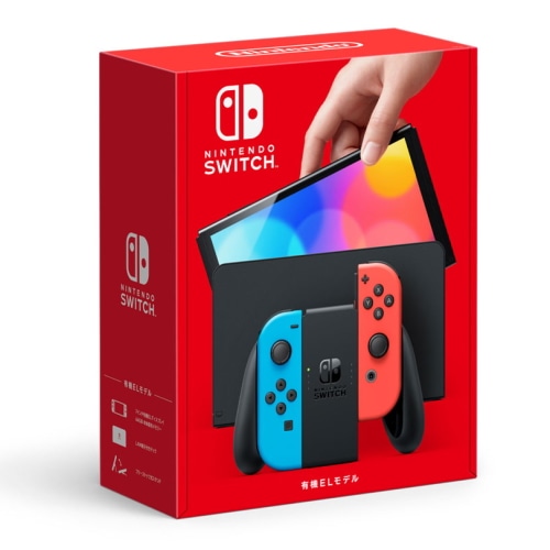 [未使用品]Nintendo Switch 有機ELモデル HEG-S-KABAA ネオンブルー/ネオンレッド: PCボンバー
