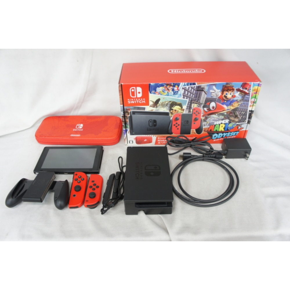 【受注生産品】 Switch 中古B]Nintendo スーパーマリオ HAC-S オデッセイセット ニンテンドースイッチ本体