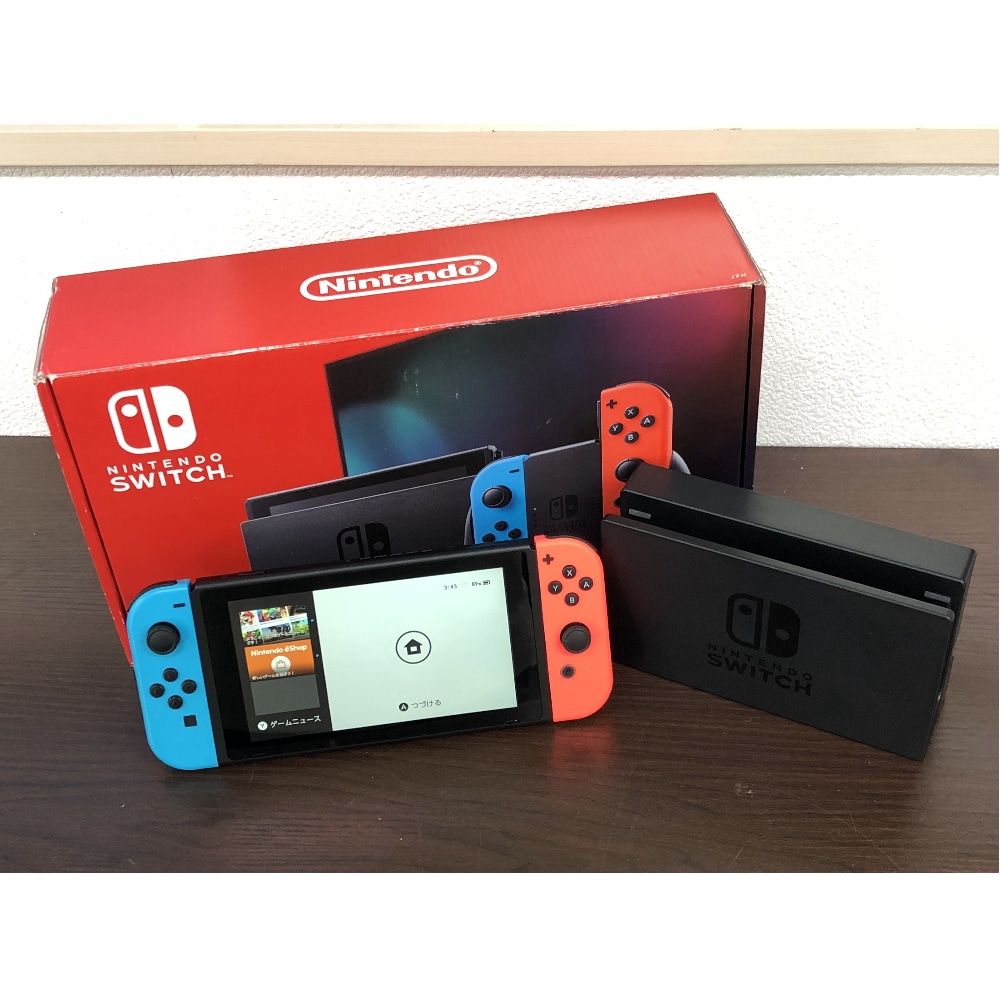 [中古B]Nintendo Switch HAD-S-KABAA ネオンブルー/ネオンレッド