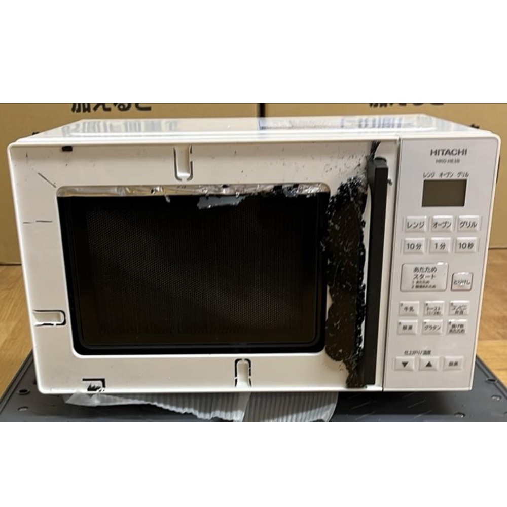 MRO-HE3B-W オーブンレンジ 16L ホワイト ターンテーブル 【その他 
