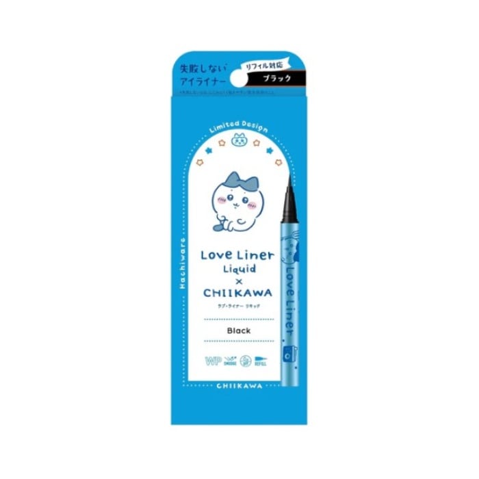 ラブ・ライナー リキッドアイライナーR４ ちいかわ ハチワレデザイン ブラック