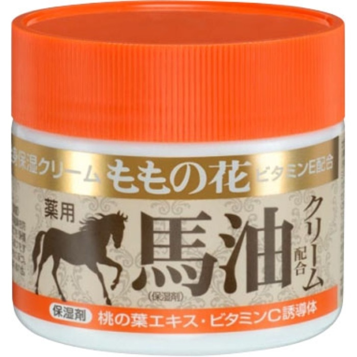 ももの花 馬油クリーム 70G