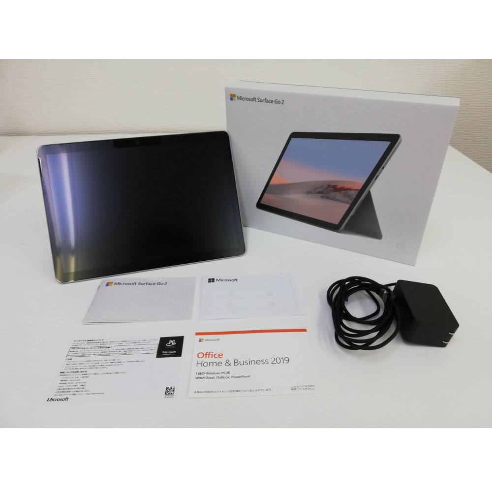 中古A]Surface Go 2 STV-00012 プラチナ (Win 10 Home Sモード): PC ...