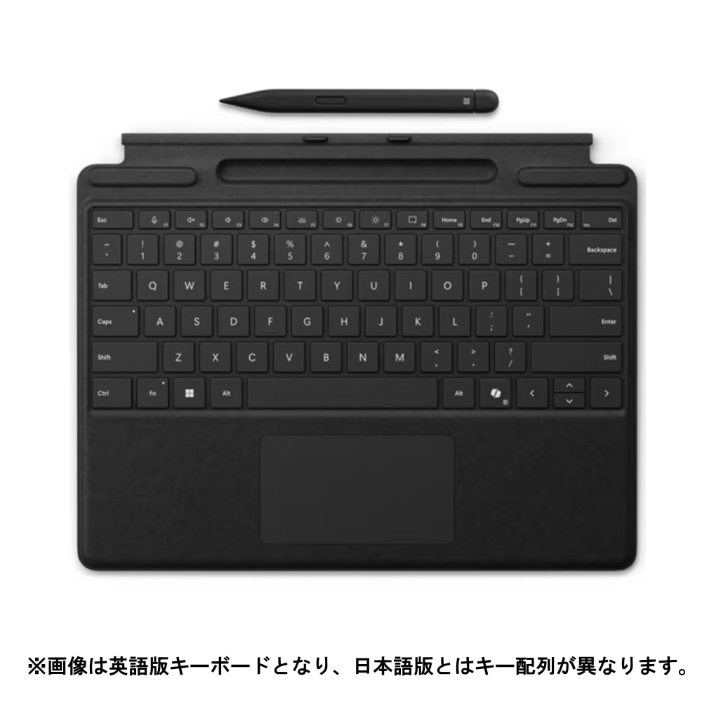 Surface Pro キーボードとスリムペン 8X6-00186 ブラック