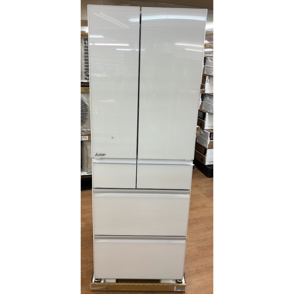[大型特配][ジャンク品]中だけひろびろ大容量 WZシリーズ MR-WZ55H-W クリスタルホワイト [547L]