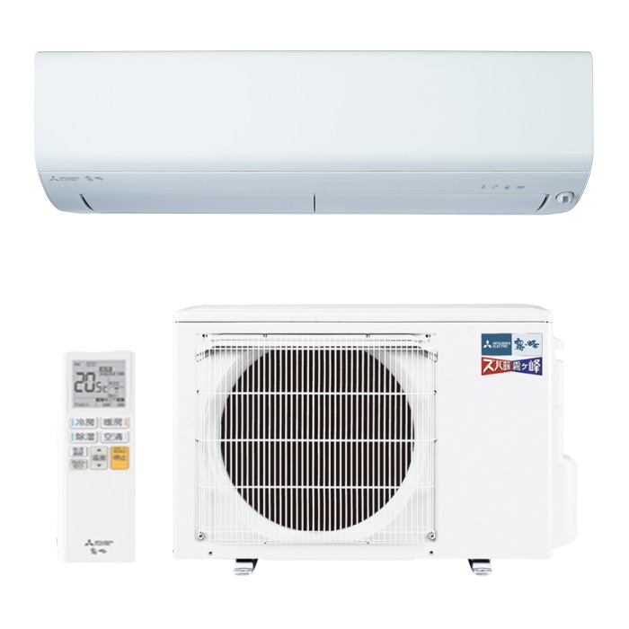 ズバ暖霧ヶ峰 MSZ-NXV2224-W ピュアホワイト 6畳 [2.2kW]