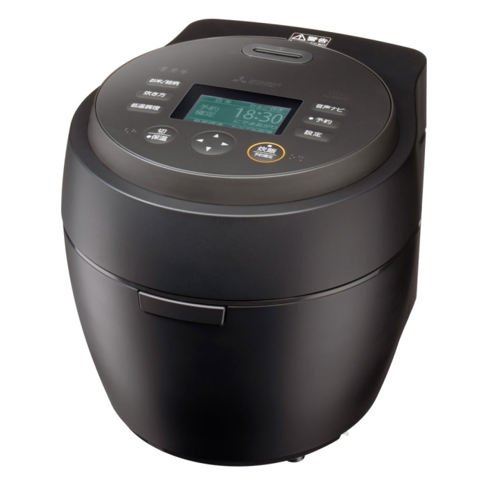 [箱難ありB]本炭釜 紬 NJ-BW10H-B 炭漆黒