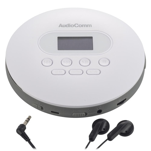 取寄10]ポータブルCDプレーヤー CDP－828Z ホワイト [1個