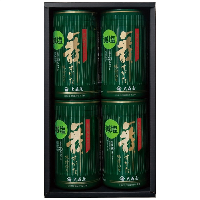 [直送商品]お歳暮 大森屋 減塩舞すがた味のり卓上詰合せ GA-20G (9886-045)