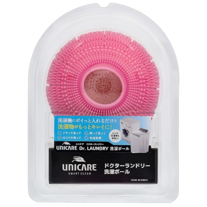 ユニケア ドクターランドリー 洗濯ボール ピンク