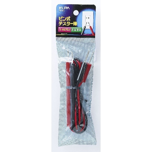テスター棒ピン式 PU-81 レッドブラック