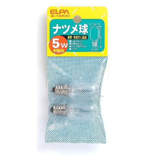 ナツメ球透明 G-10H(C) クリア
