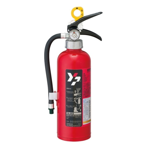 [直送5]YAMATO ABC 粉末消火器 4型 1.2kg 蓄圧式 YA-4NX (本州四国九州限定)【配送日時指定不可】
